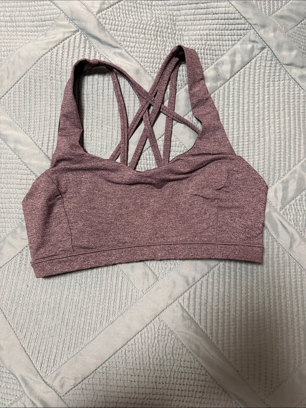 lululemon athletica Free to be wild Sports Bra — Gray Heather